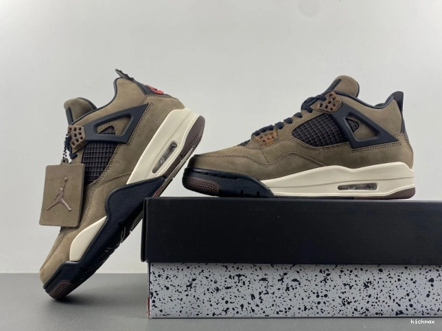 Cheap Brown Jordan x 4 TS Travis Air Retro AJ4-882335 Scott 0701